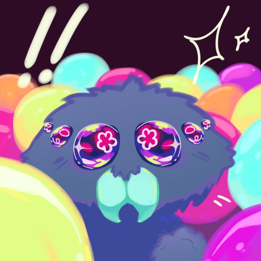 Jumping Spider Ball Pit - gift