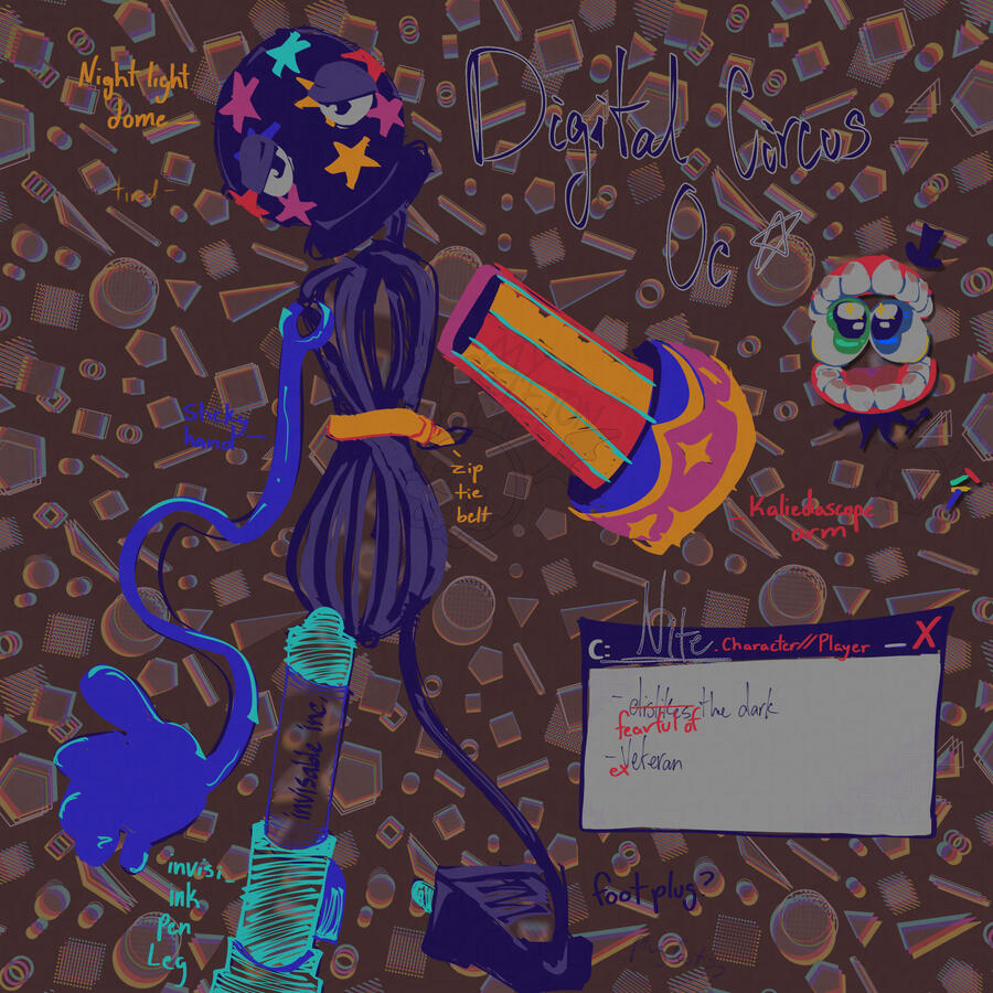 Nite - Digital Circus OC