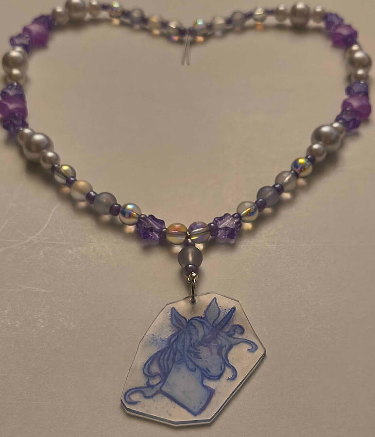 The last Unicorn Necklace