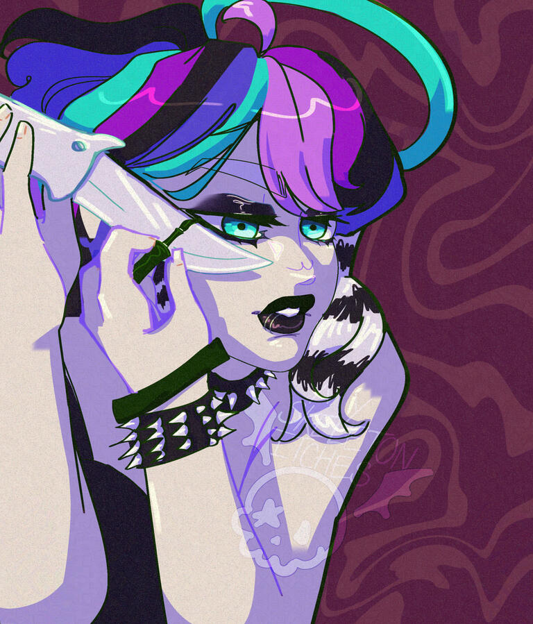 Artfight for Xina_Delighted